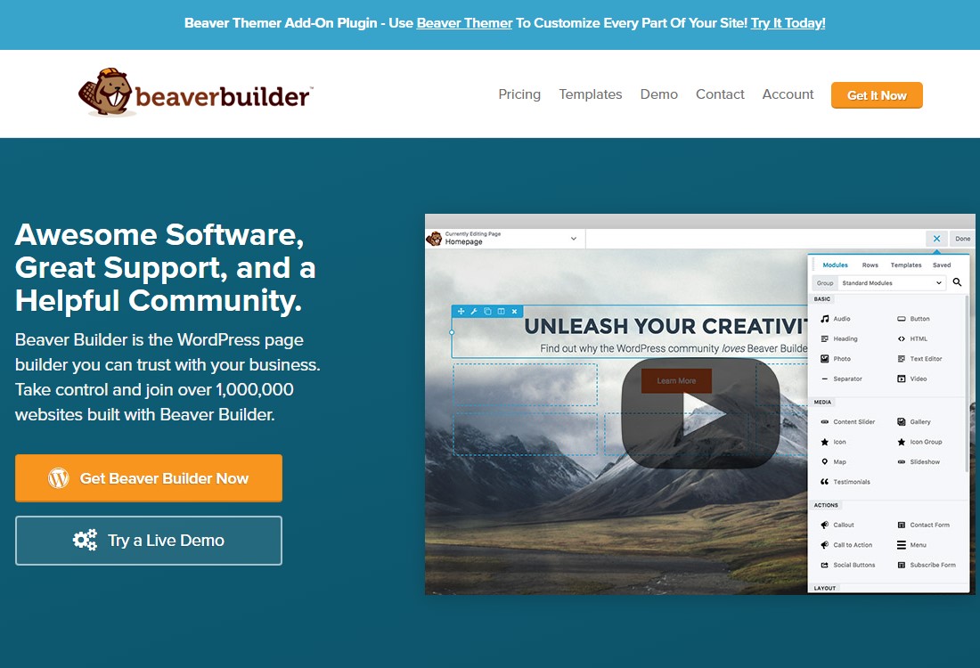 6 cele mai bune teme compatibile cu Beaver Builder din 2019